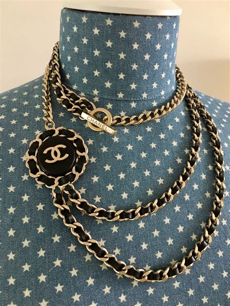 chanel jewelry frangest swing necklace|Chanel jewelry necklace.